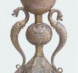 CALICE WITH ST. MAMAS, 1501.  CYPRUS, BYZANTINE MUSEUM AND ART GALLERY OF THE ARCHBISHOP MAKARIOS III FOUNDATION.